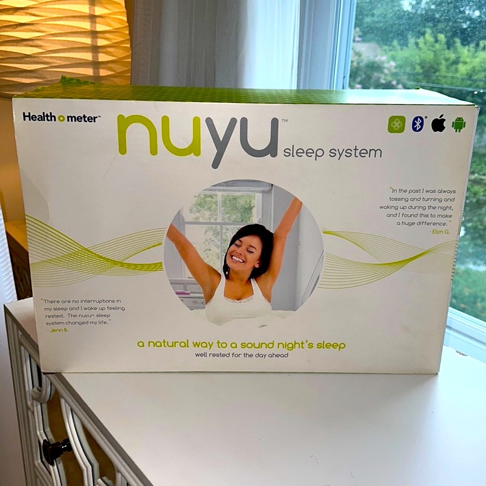 NWT NUYU Sleep System health o meter made by Sunbeam.
